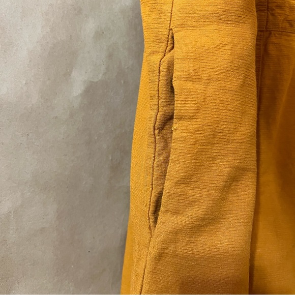 Urban Outfitters | Harley Linen Tie Strap Wide Leg Overalls Jumpsuit Size L - Picture 10 of 16